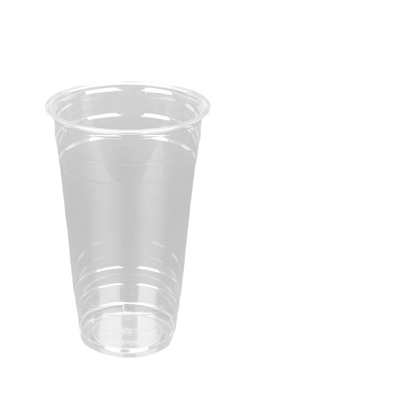 Biodegradable environmentally friendly transparent packaging cup