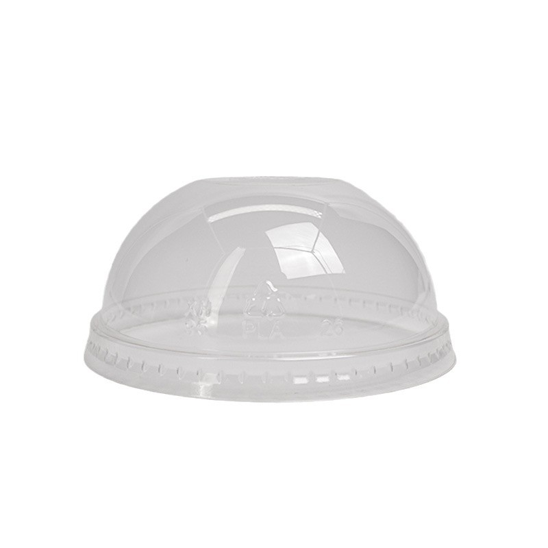 Disposable biodegradable bio juice cup lid